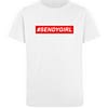 KIDS - #SENDYGIRL - Organic Shirt - TSCB - Kinder Organic T-Shirt-3
