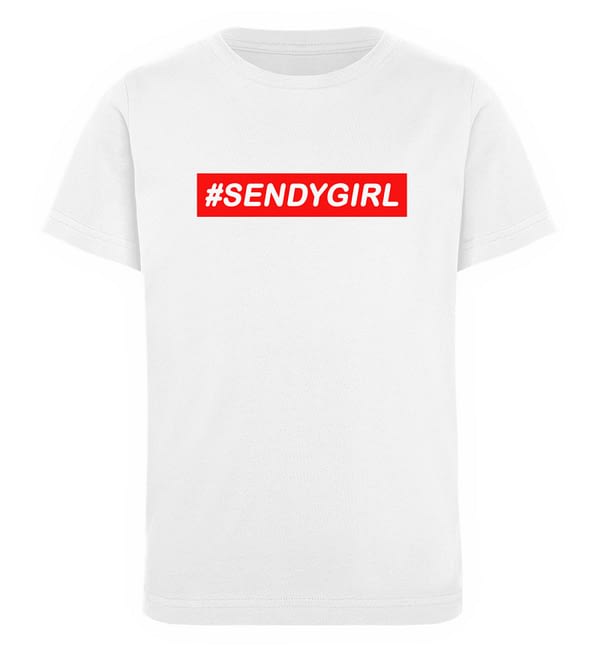 KIDS - #SENDYGIRL - Organic Shirt - TSCB - Kinder Organic T-Shirt-3
